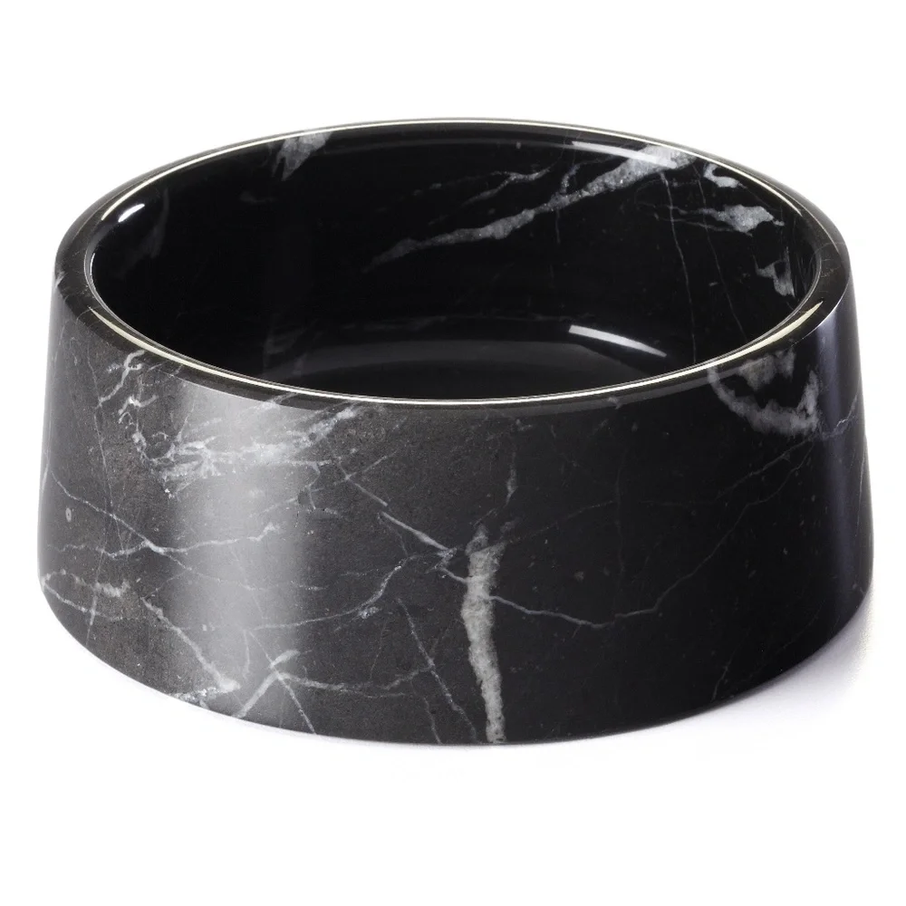 ame gemella marble pet bowl (small to medium size pets)